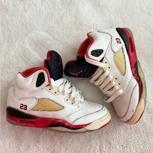 Air Jordan 5 Retro GS “Fire Red”